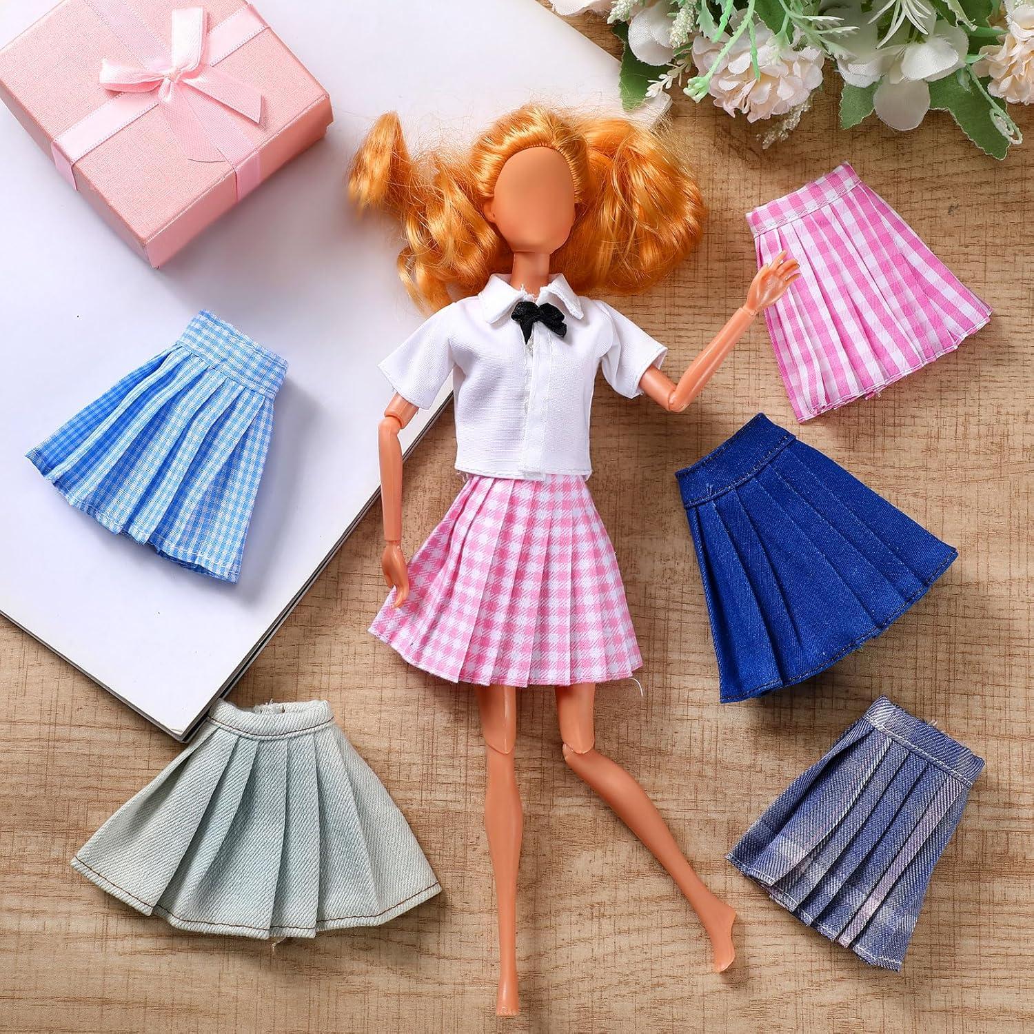 Conjunto de Ropa de Muñeca Bencailor 30 cm 6 Piezas Estilo Brillante