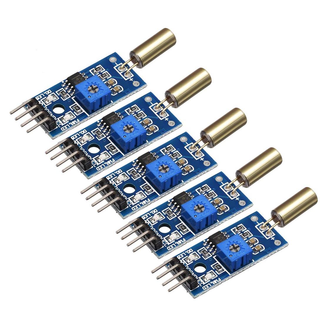 Módulo Sensor de Ángulo uxcell SW-520D 5pcs 3.3-5V
