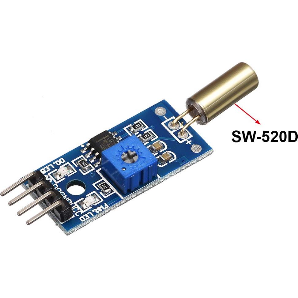 Módulo Sensor de Ángulo uxcell SW-520D 5pcs 3.3-5V