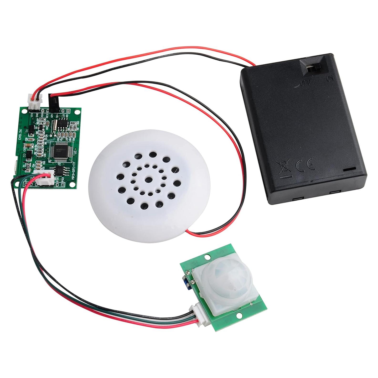 Módulo de Reproducción MP3 Stemedu con Grabación de Voz y Sensor PIR