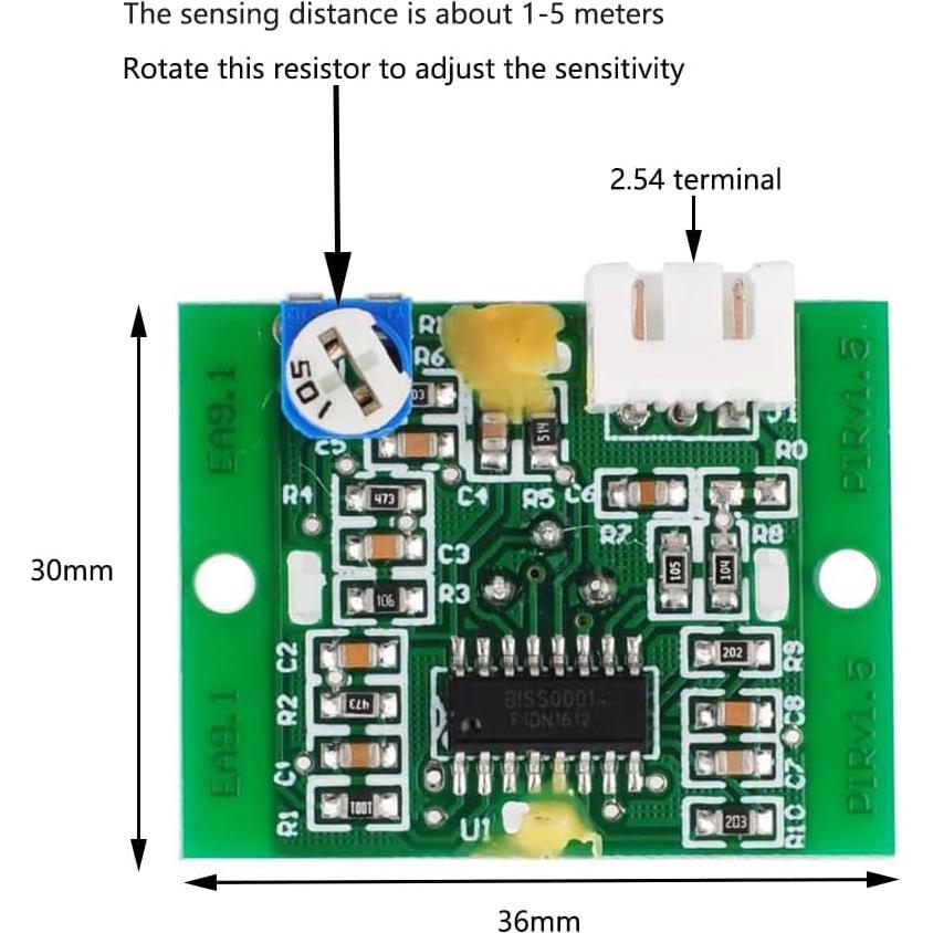 Módulo de Reproducción MP3 Stemedu con Grabación de Voz y Sensor PIR