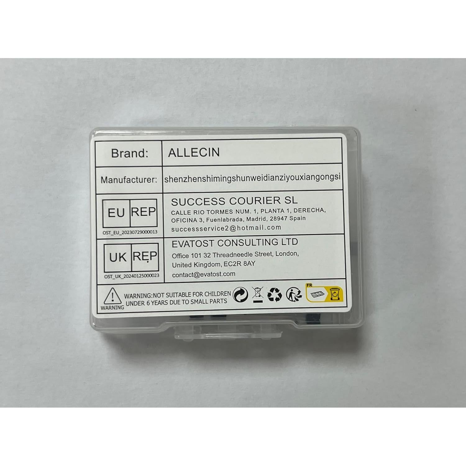 Sensor de Efecto Hall ALLECIN 49E TO-92S 20 Piezas 3 Pines