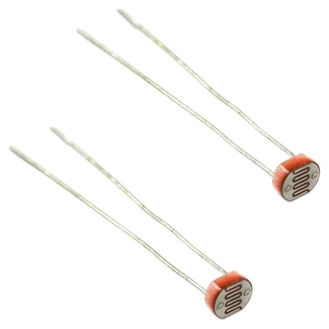 Paquete de 2 Resistores LDR 5mm EX ELECTRONIX EXPRESS