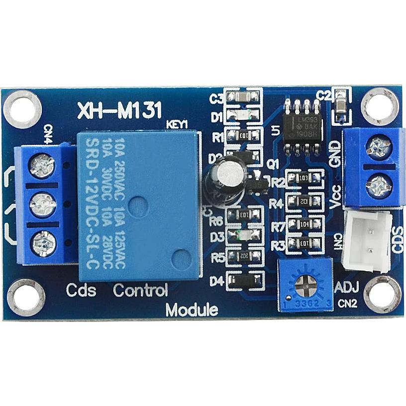 Módulo de Relé de Fotoresistor WMYCONGCONG XH-M131 12V 10A