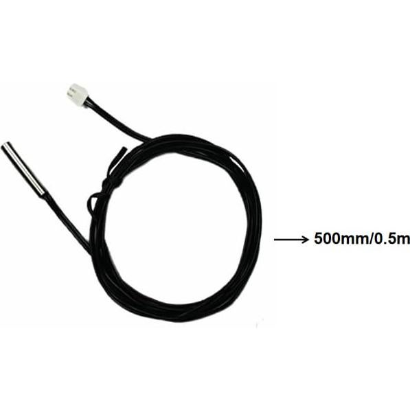 Sonda de Temperatura 10K ELAIRUA NTC Acero Inoxidable 500mm - Paquete de 3