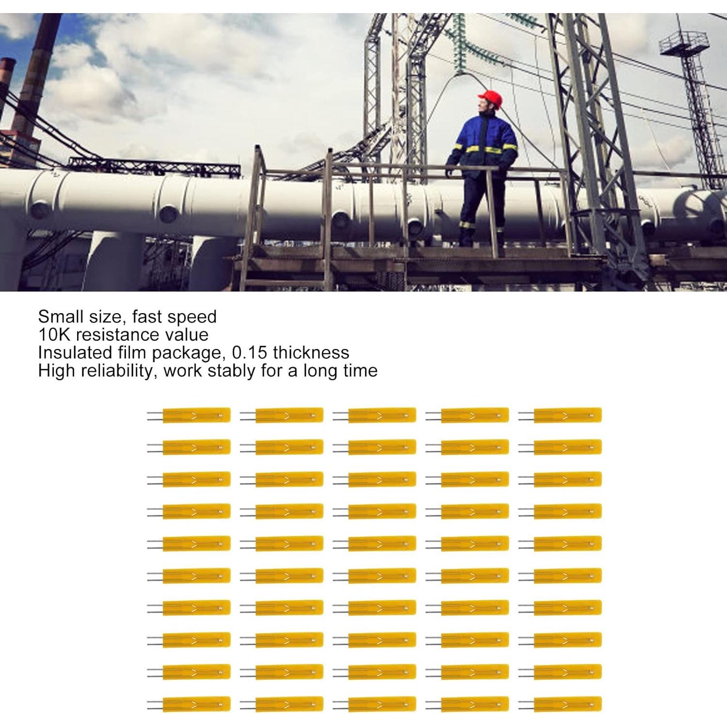50 Termistores NTC 10K NDNCZDHC -40 a 120°C