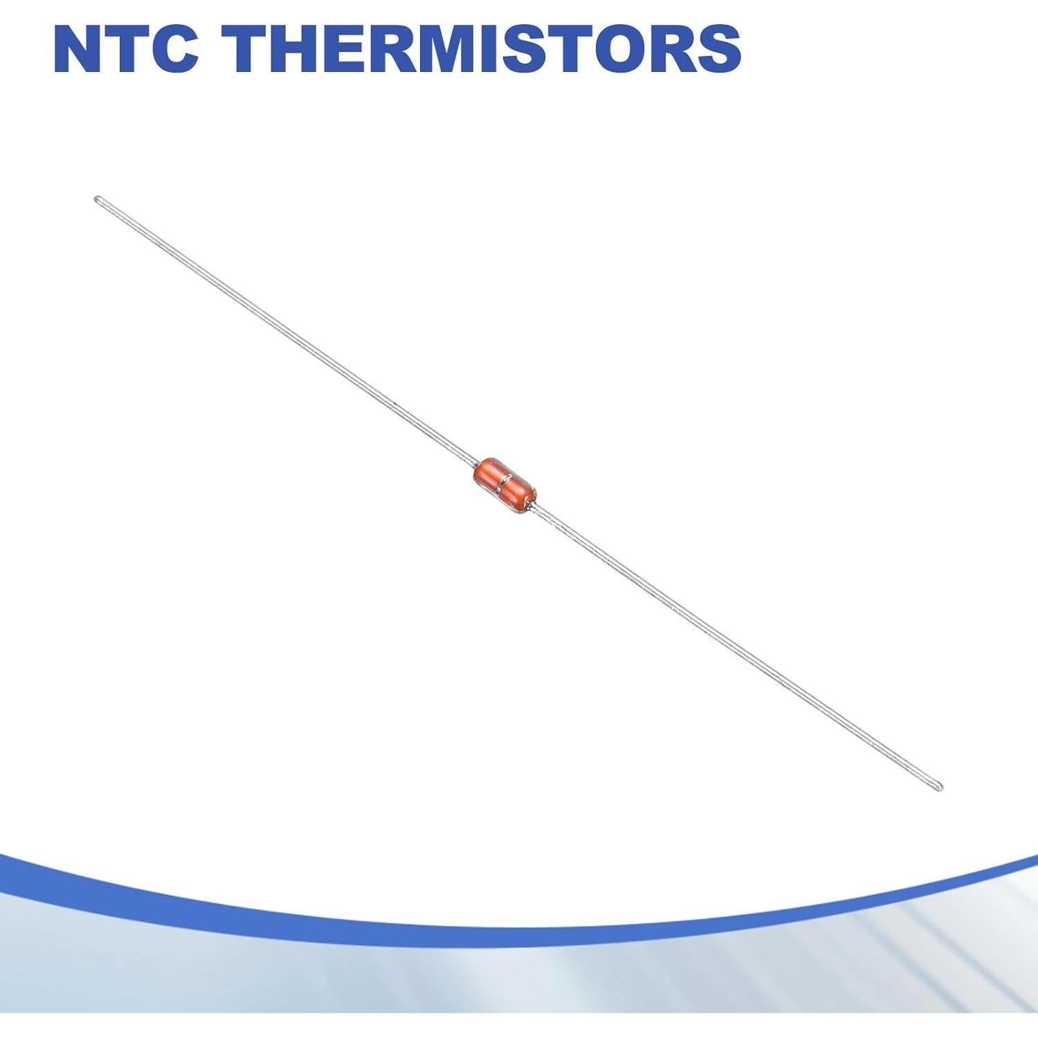 Termistores NTC MECCANIXITY 30 Pcs 100K-5% Vidrio -50 a 300°C