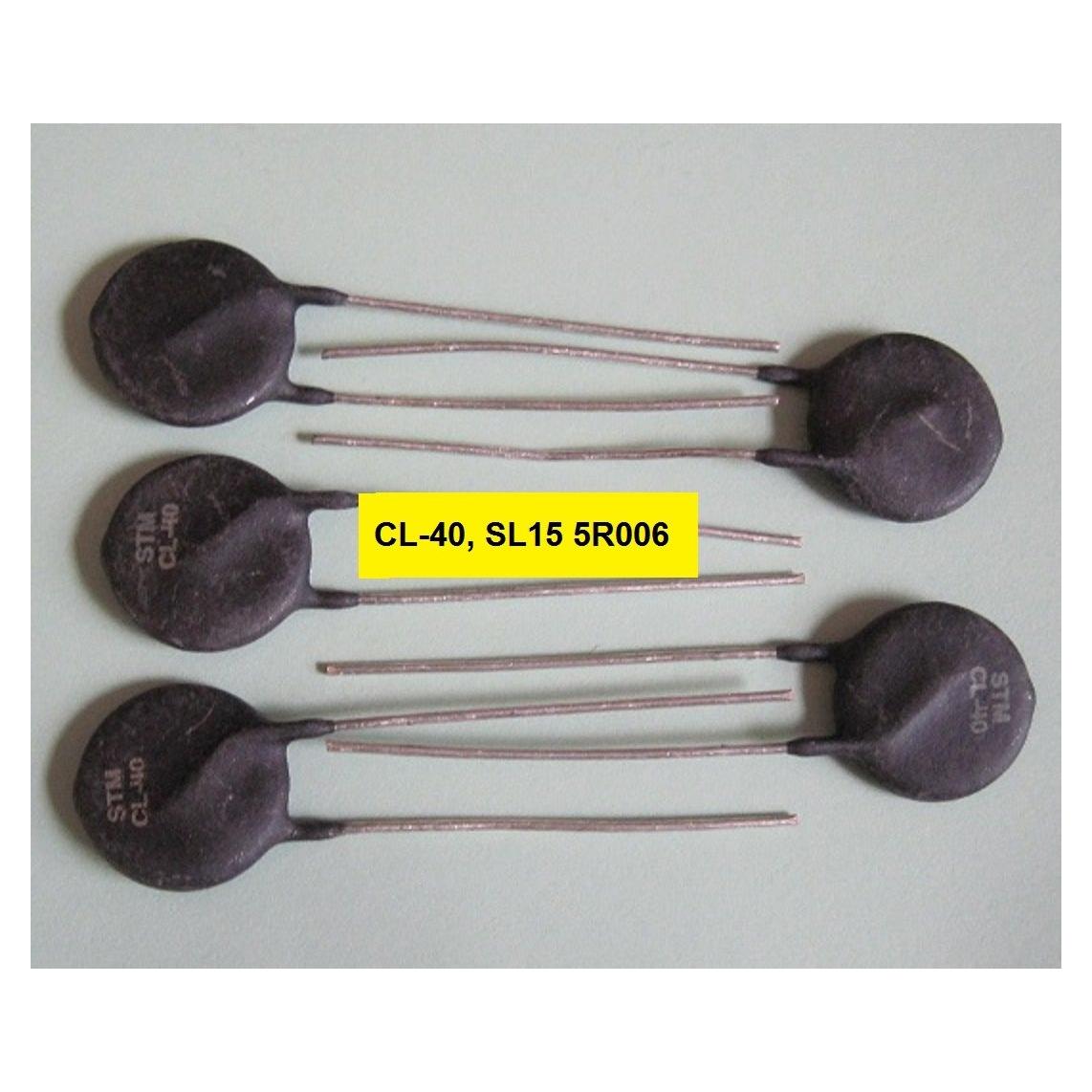 Termistor ICL Ametherm SL15 5R006 5 Ohm 6A Limitador Corriente