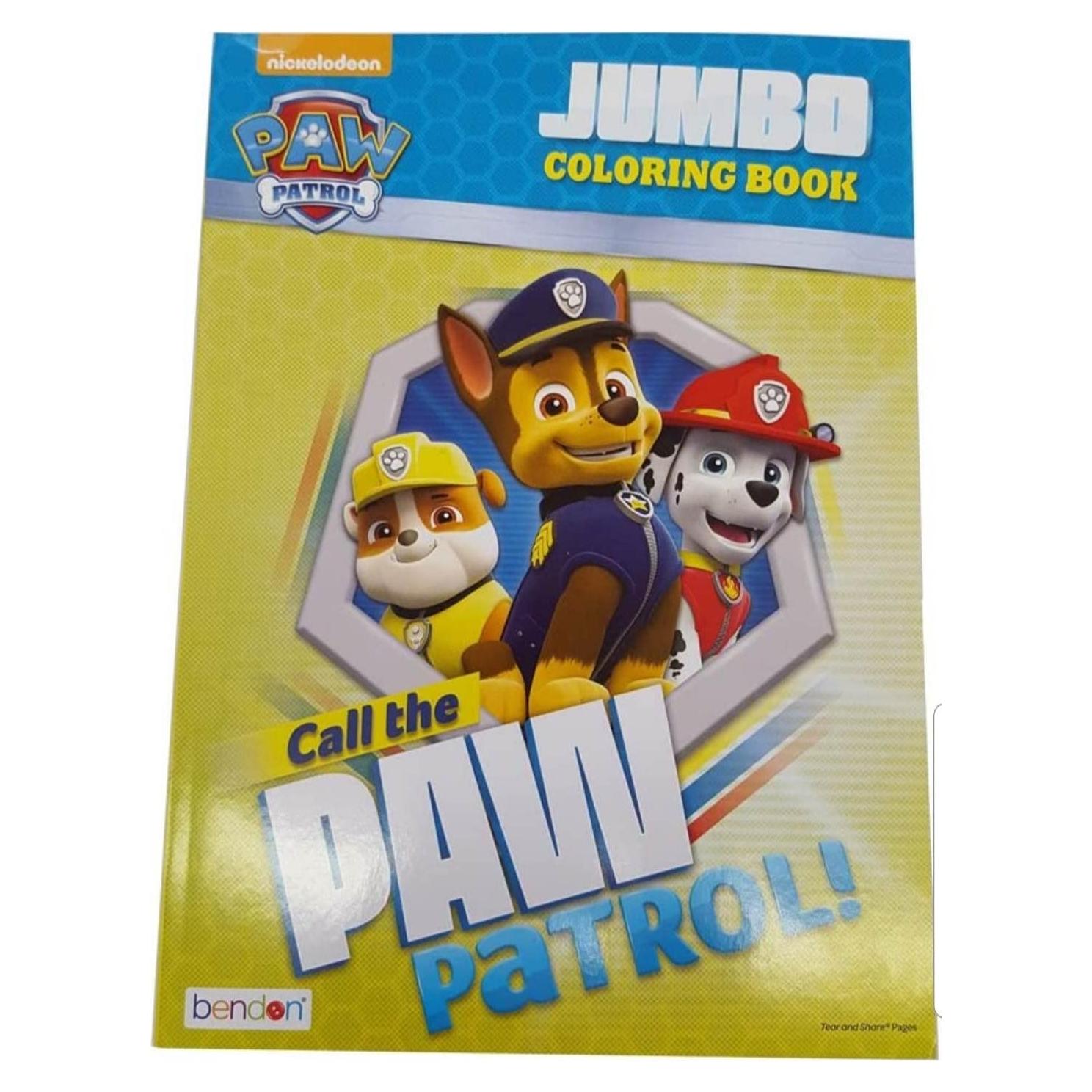 Libro para Colorear Paw Patrol - 96 Páginas Divertidas