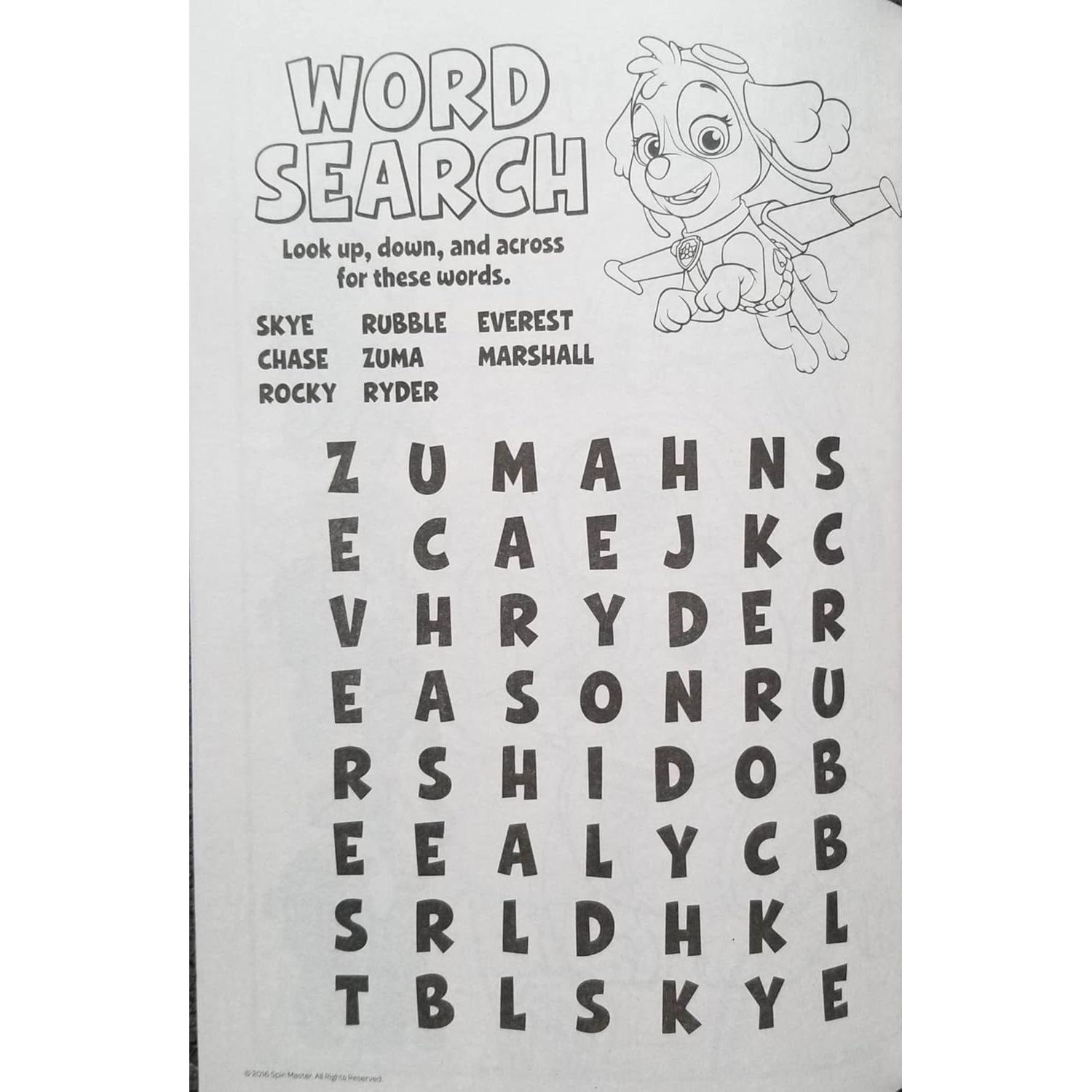 Libro para Colorear Paw Patrol - 96 Páginas Divertidas