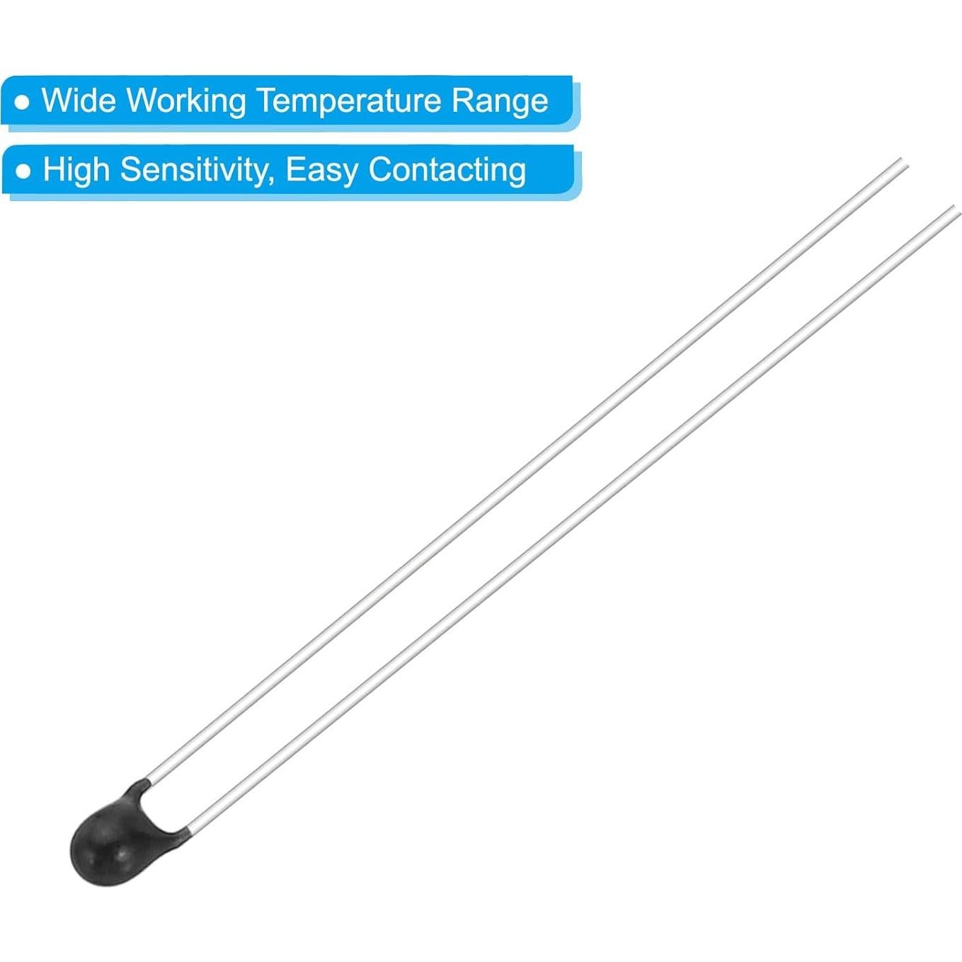 Termistores NTC PATIKIL 10K Ohm 100 Pcs Alta Precisión