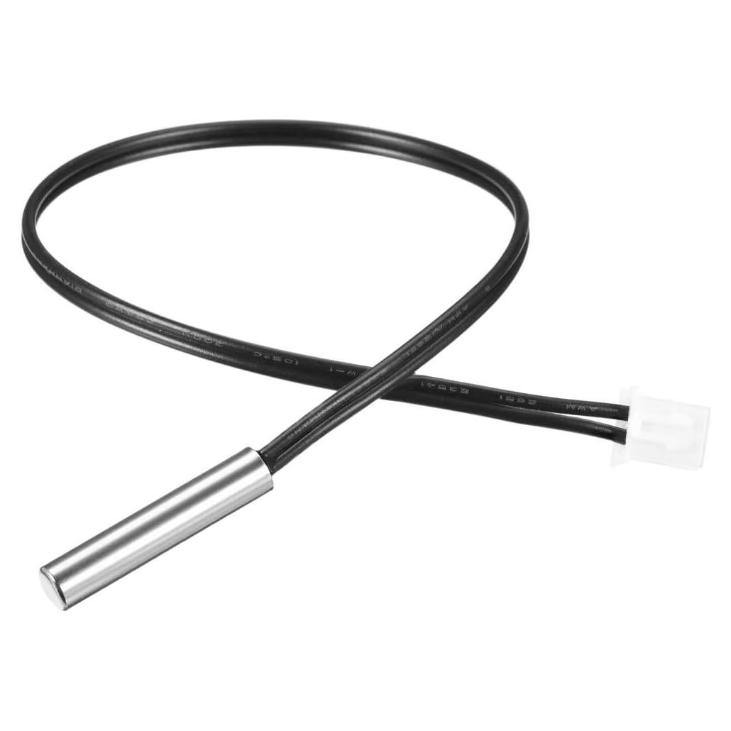 Sonda de Termistor NTC 5K 20 cm Acero Inoxidable uxcell