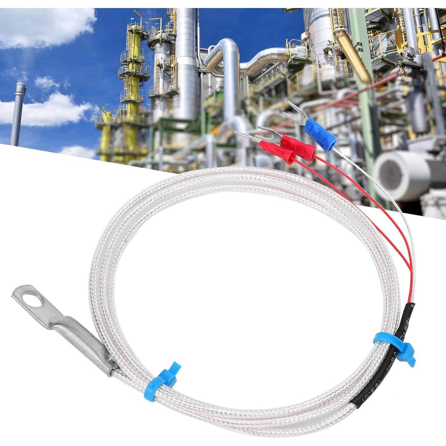 Sonda de Sensor de Temperatura PT100 Acero Inoxidable 3m