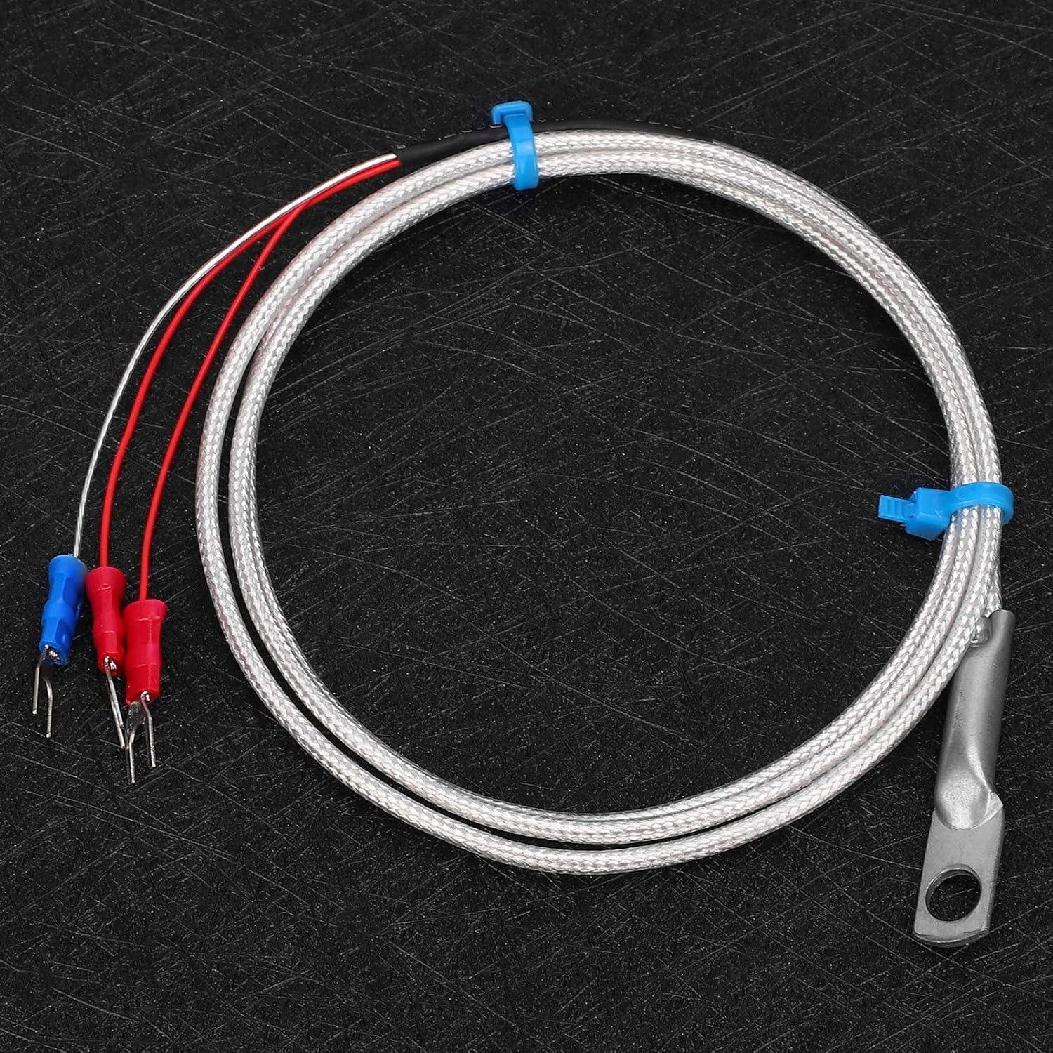 Sonda de Sensor de Temperatura PT100 Acero Inoxidable 3m