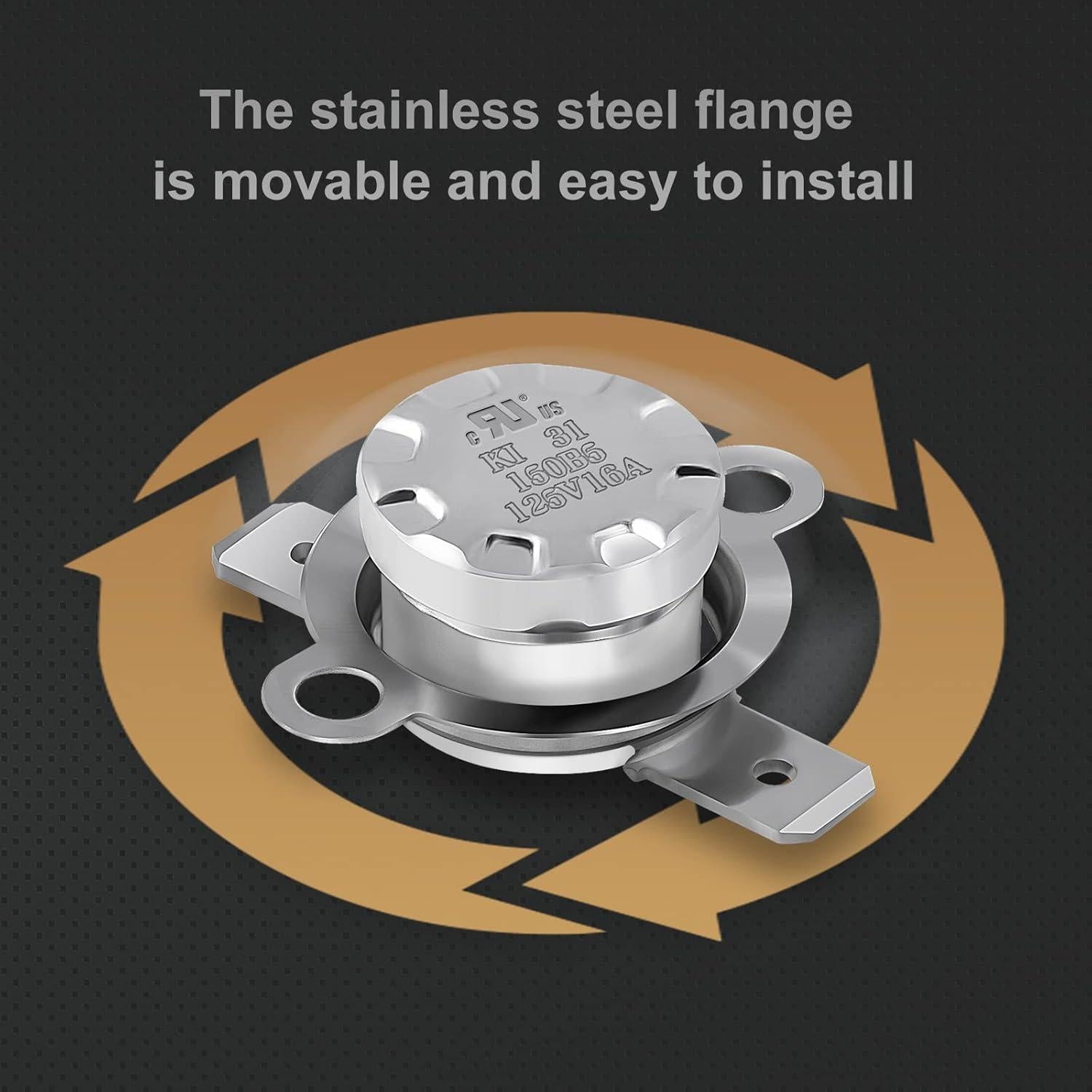 Interruptor Termostático KSD301 Awozkcd 125V 16A 2 Pcs