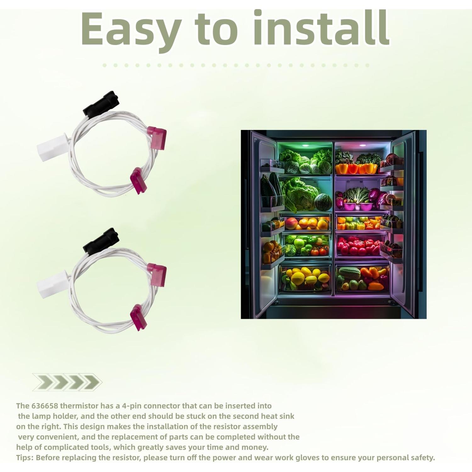 Conjunto de Termistor DZBQ 636658 para Refrigeradores Norcold