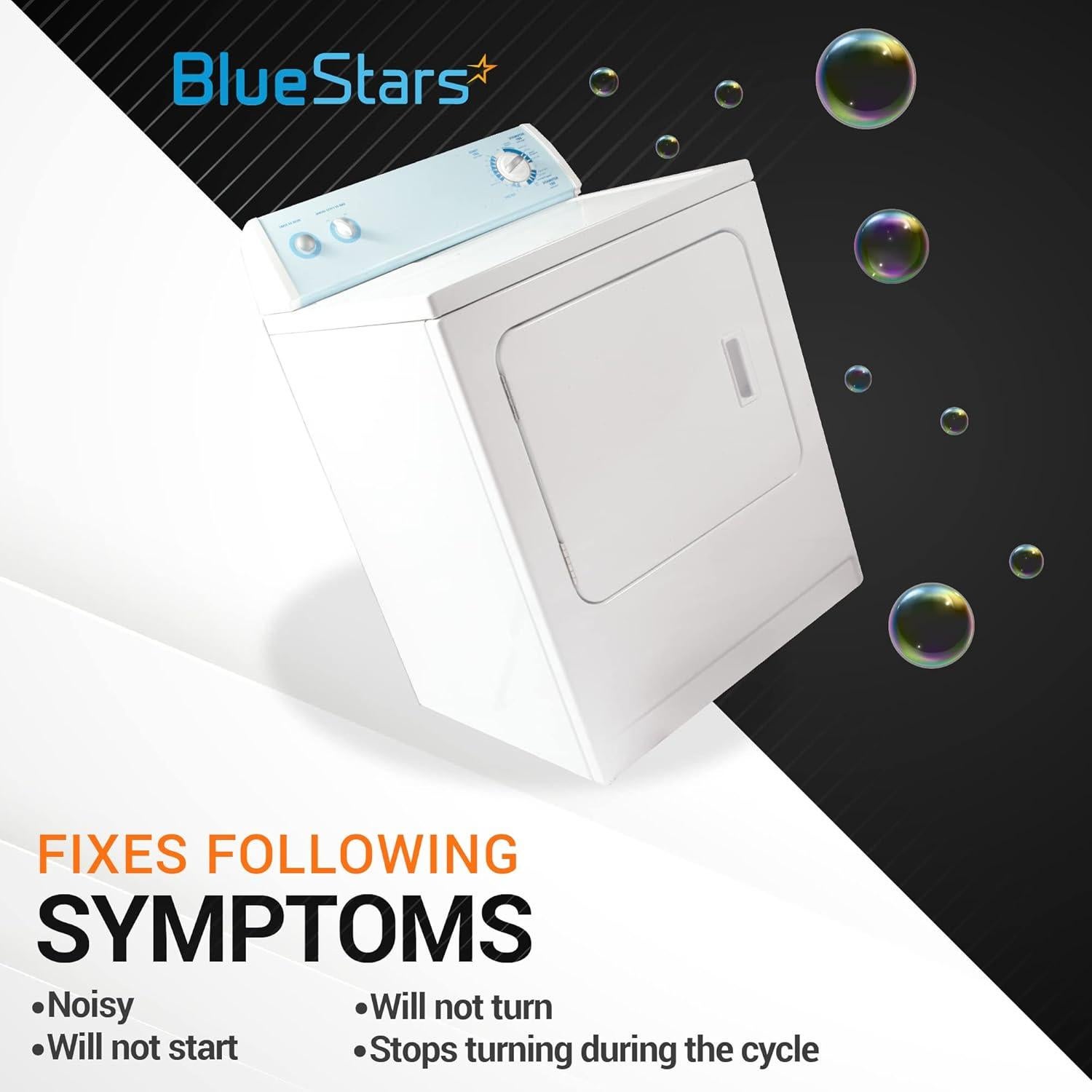 DC47-00016A Dryer Thermal Fuse Thermostat & DC32-00007A Dryer Thermistor Replacement by BlueStars - For Samsung & Kenmore Dryers - Replaces AP4201716 PS4204984 AP4201894 PS4205213