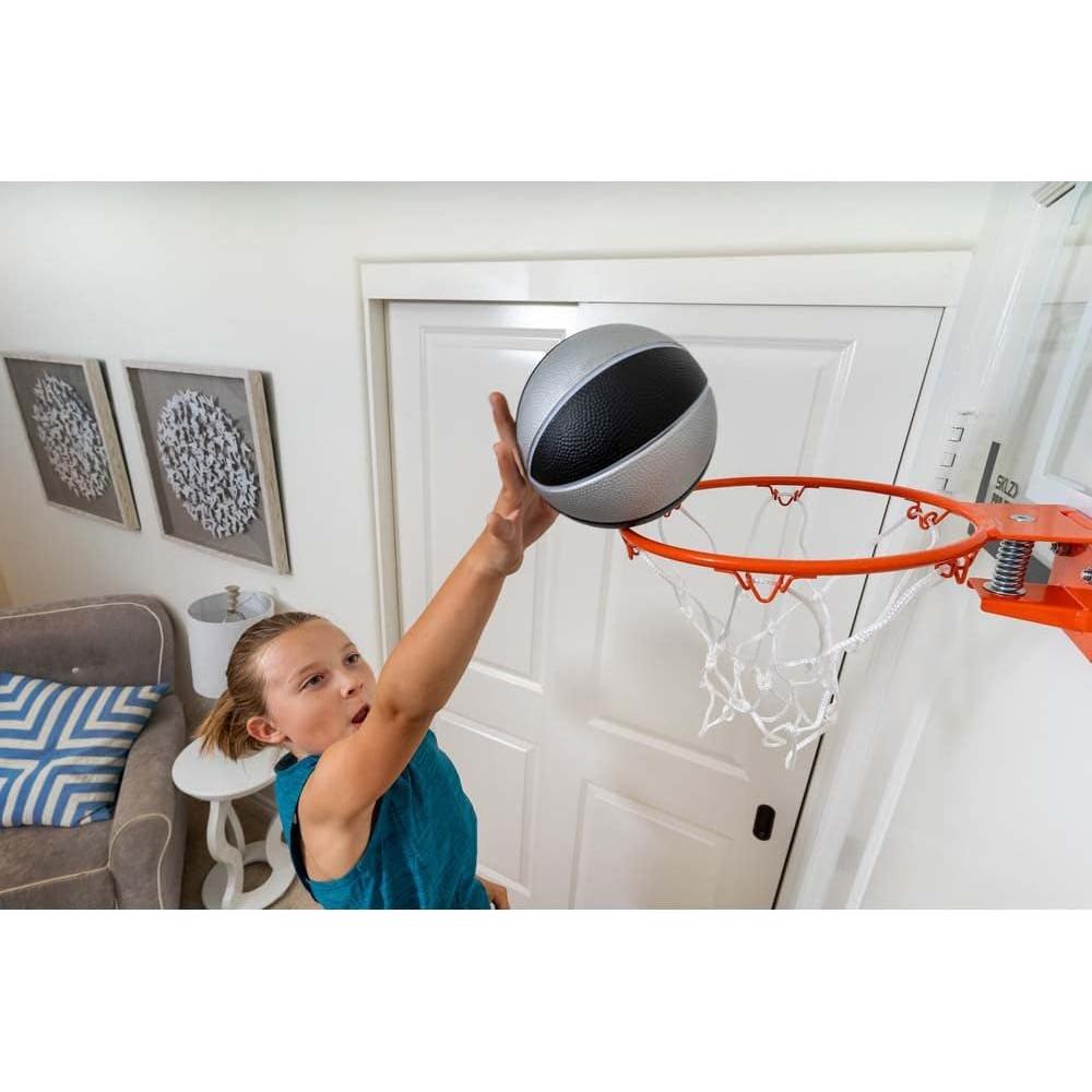 Balón de Foam SKLZ Pro Mini Hoop 12.7 cm Negro Plata