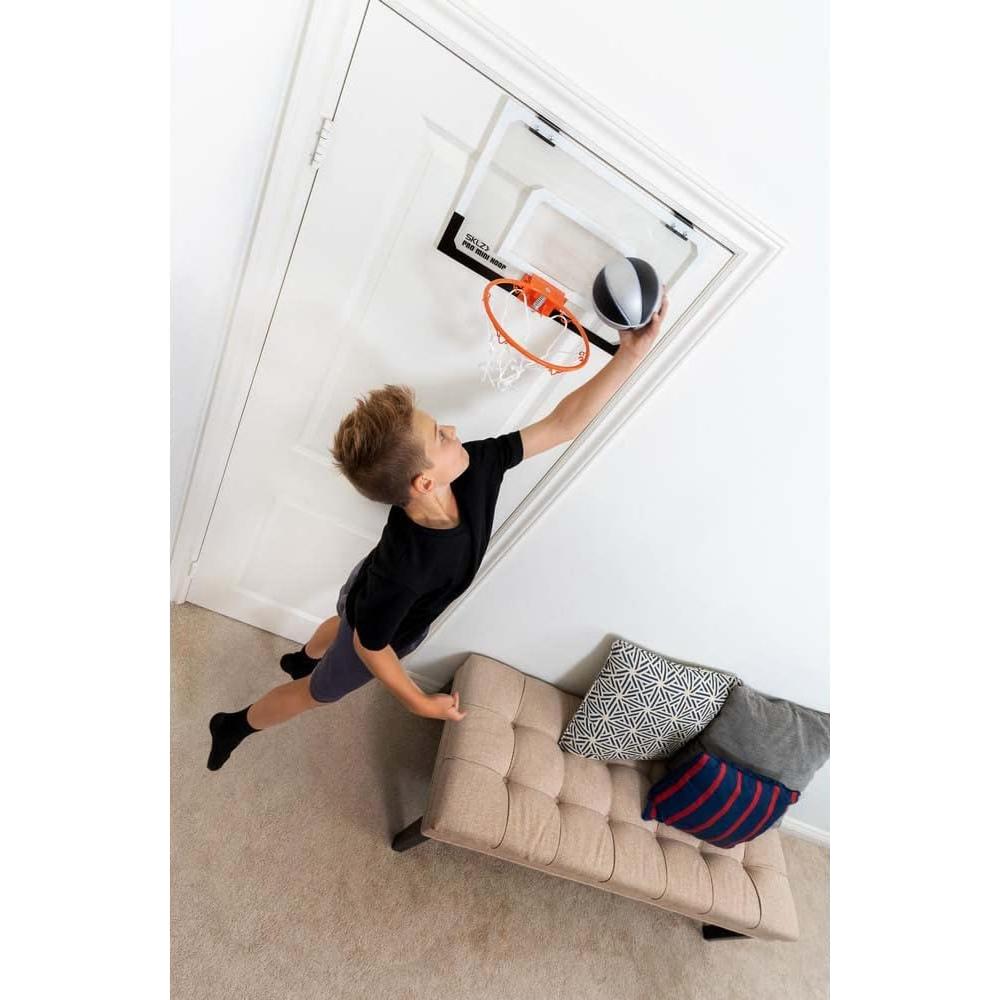 Balón de Foam SKLZ Pro Mini Hoop 12.7 cm Negro Plata