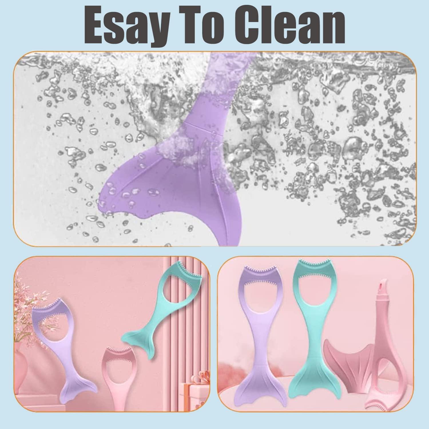 Guardia de Máscara Donano Rosa, Peine Pestañas 3 en 1