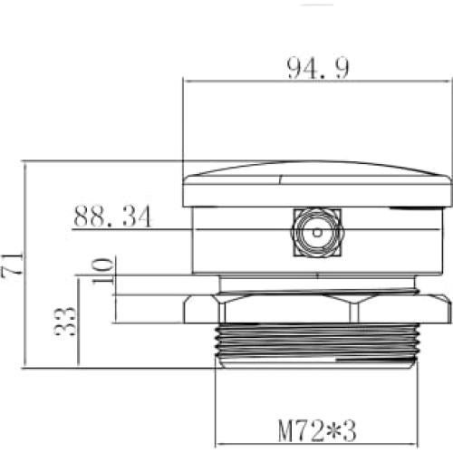 Sensor de Nivel de Tanque EPTTECH Smart TLC2206 WiFi Ultrasonido