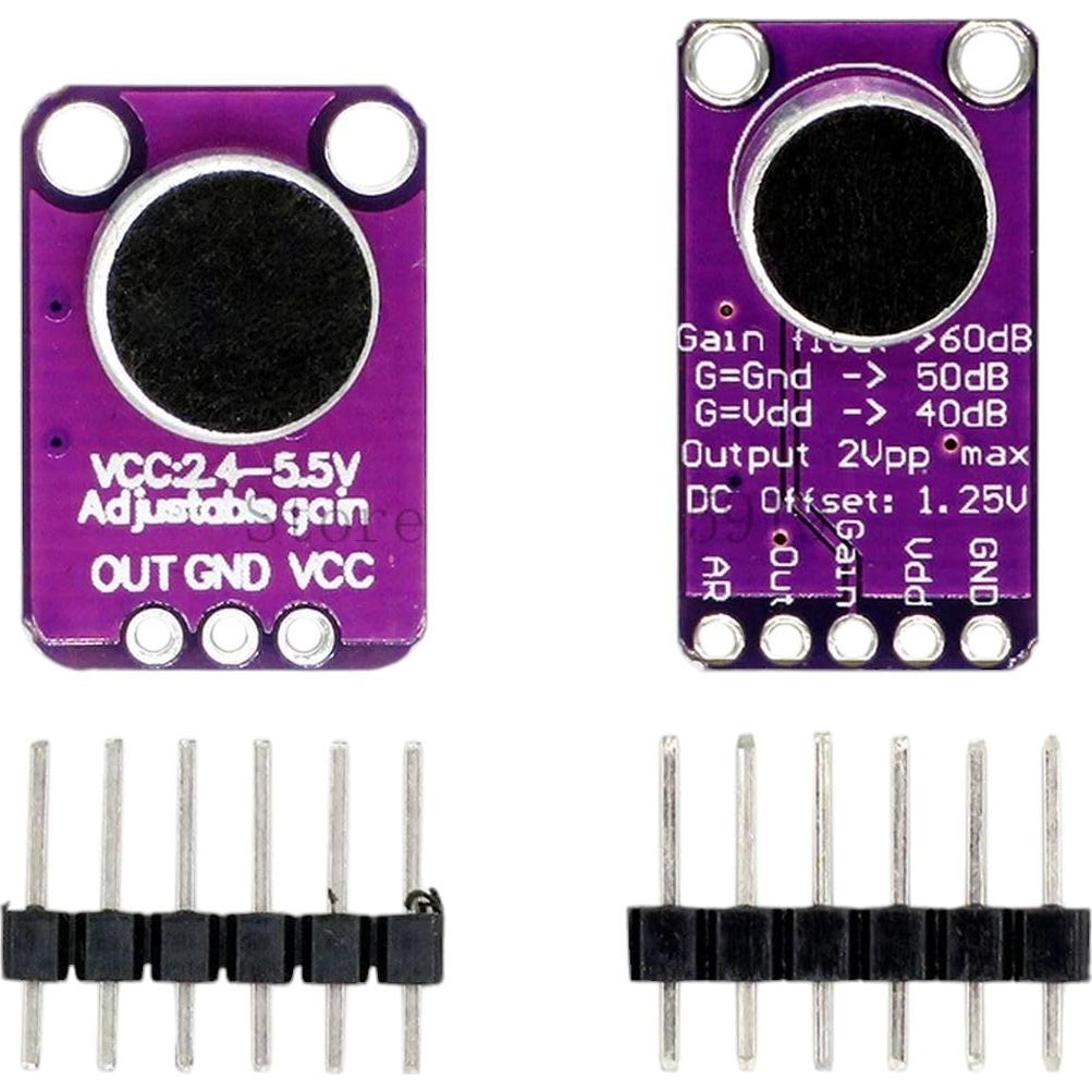 Placa Amplificador Micrófono AGC MAX9814 10PCS TEJEPAWRIP