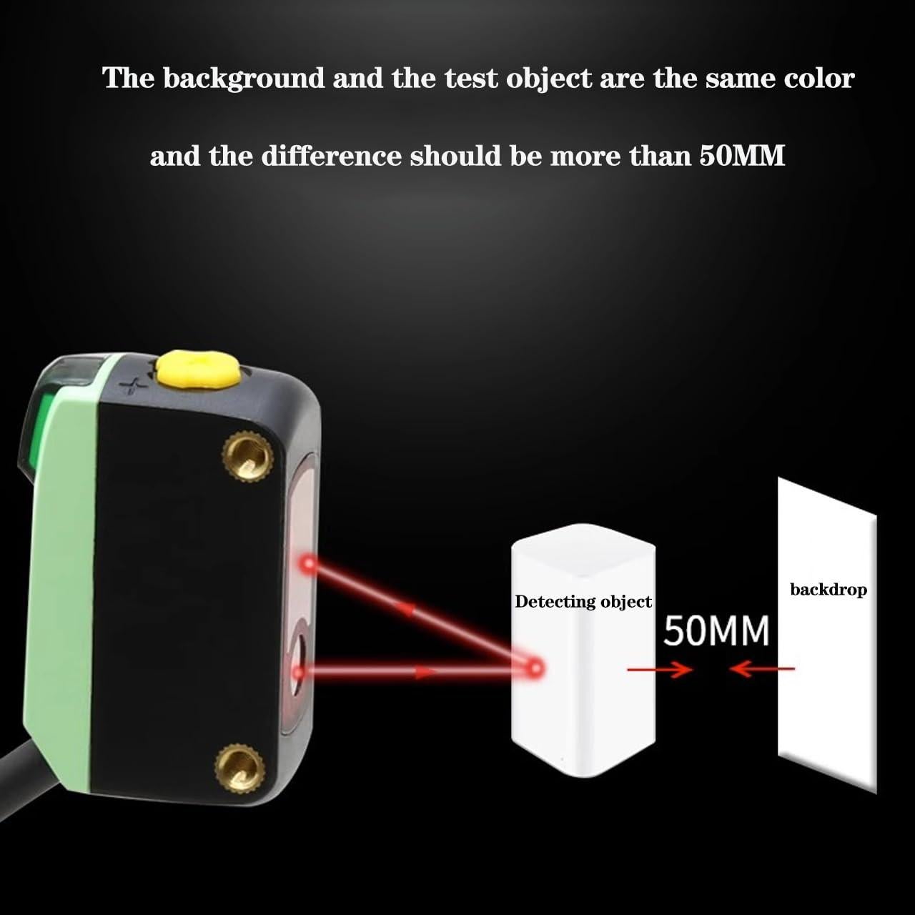 Sensor fotoeléctrico NPN BOJKEON BGX-35N 30-400MM