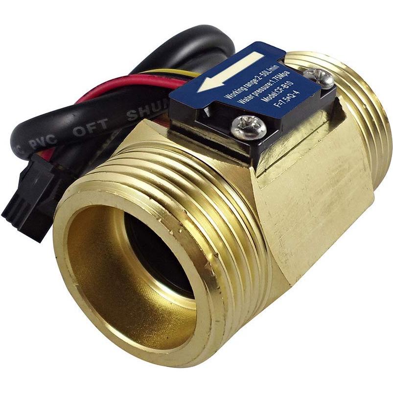 Sensor de Flujo de Agua SENSTREE G1 de Bronce 2-50L/min