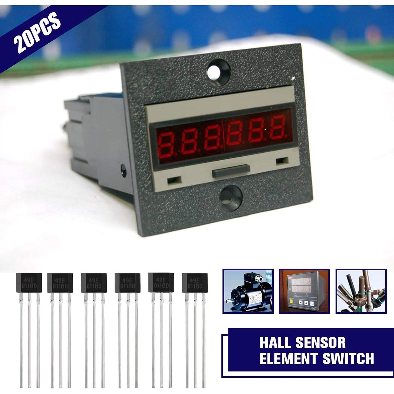 20 Pcs Sensores de Efecto Hall Lineales SING F LTD 49E