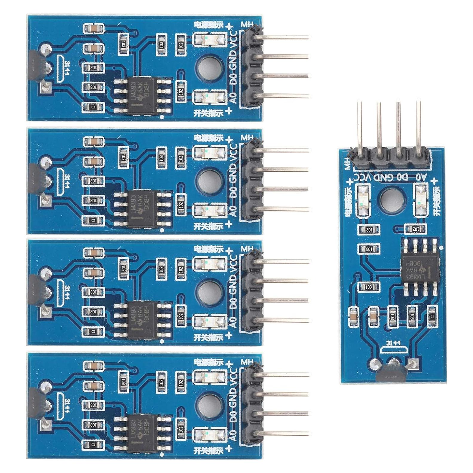 5 Piezas Sensor de Efecto Hall 3144E Walfront 3.3V