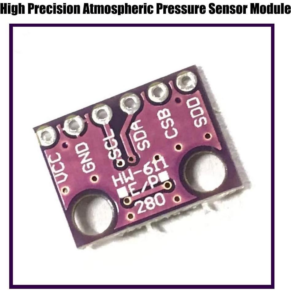 Módulo Sensor Barométrico KOOBOOK BMP280 5 Pcs Alta Precisión