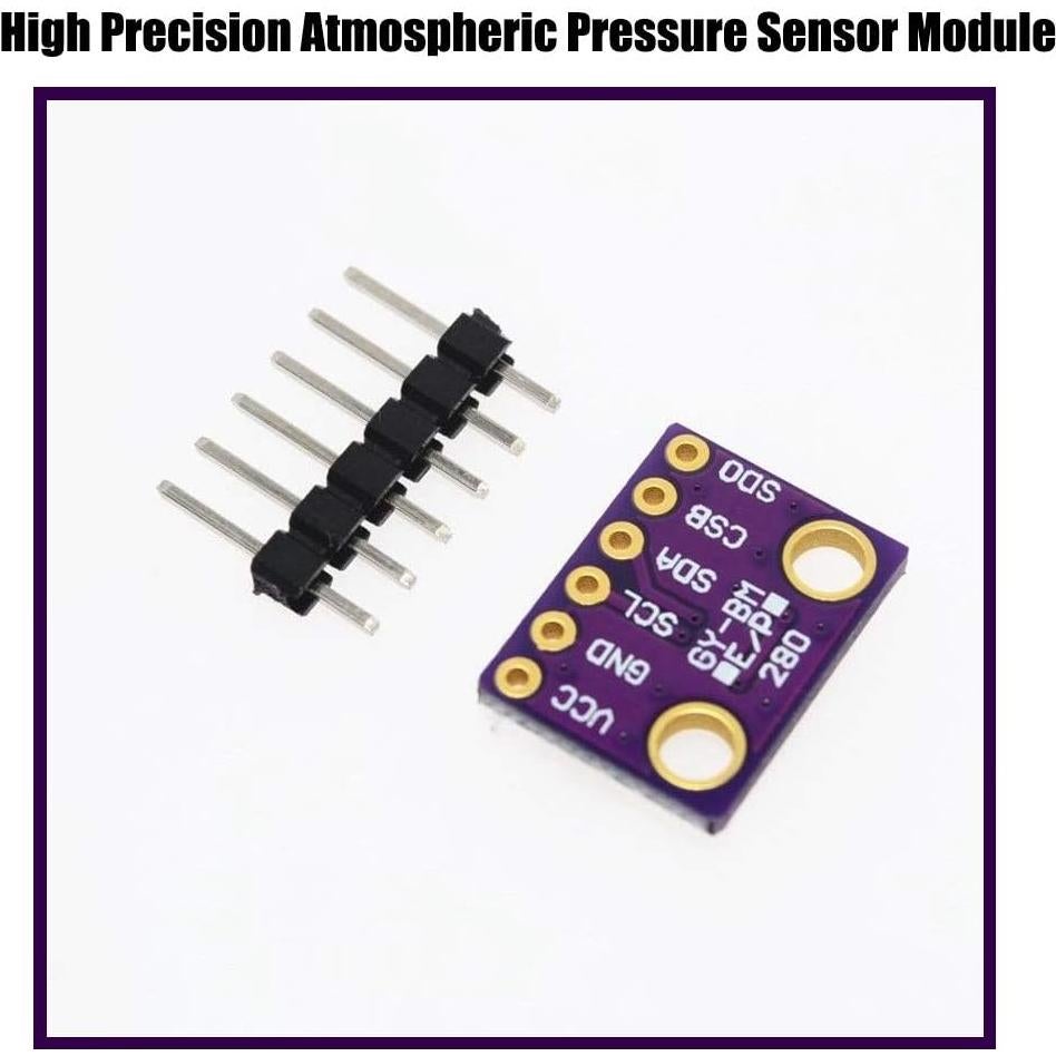 Módulo Sensor Barométrico KOOBOOK BMP280 5 Pcs Alta Precisión