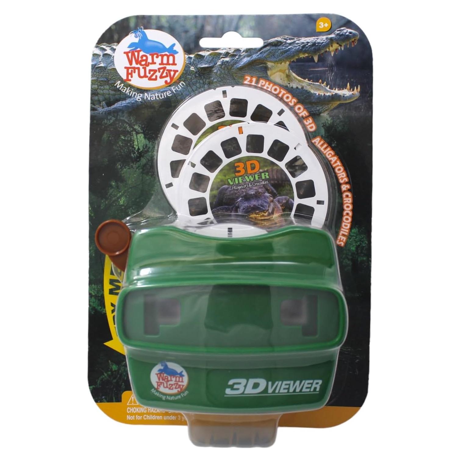 Visor 3D Cocodrilo WARM FUZZY Juguetes - 21 Imágenes 3D