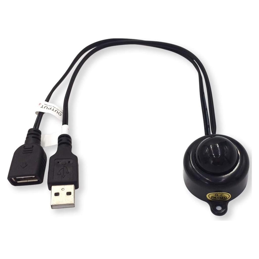 Interruptor PIR USB Weisuán-Tuodi 5V 2A para Luz LED