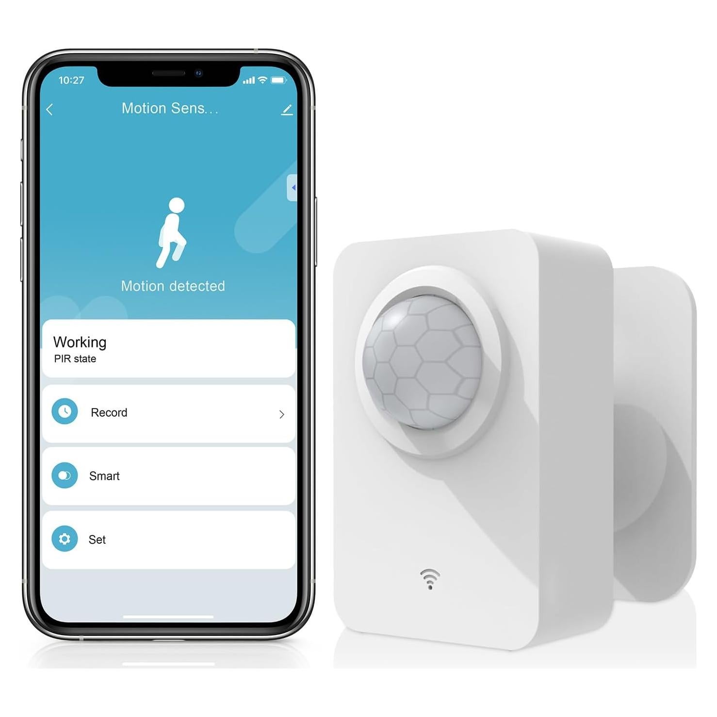 Sensor de Movimiento Infrarrojo WiFi Yasorn YSAG095 10m
