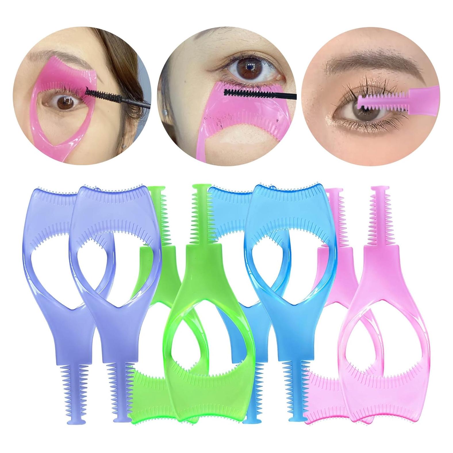 8 Piezas Escudo de Máscara Lash Buddy - Aplicador y Peine