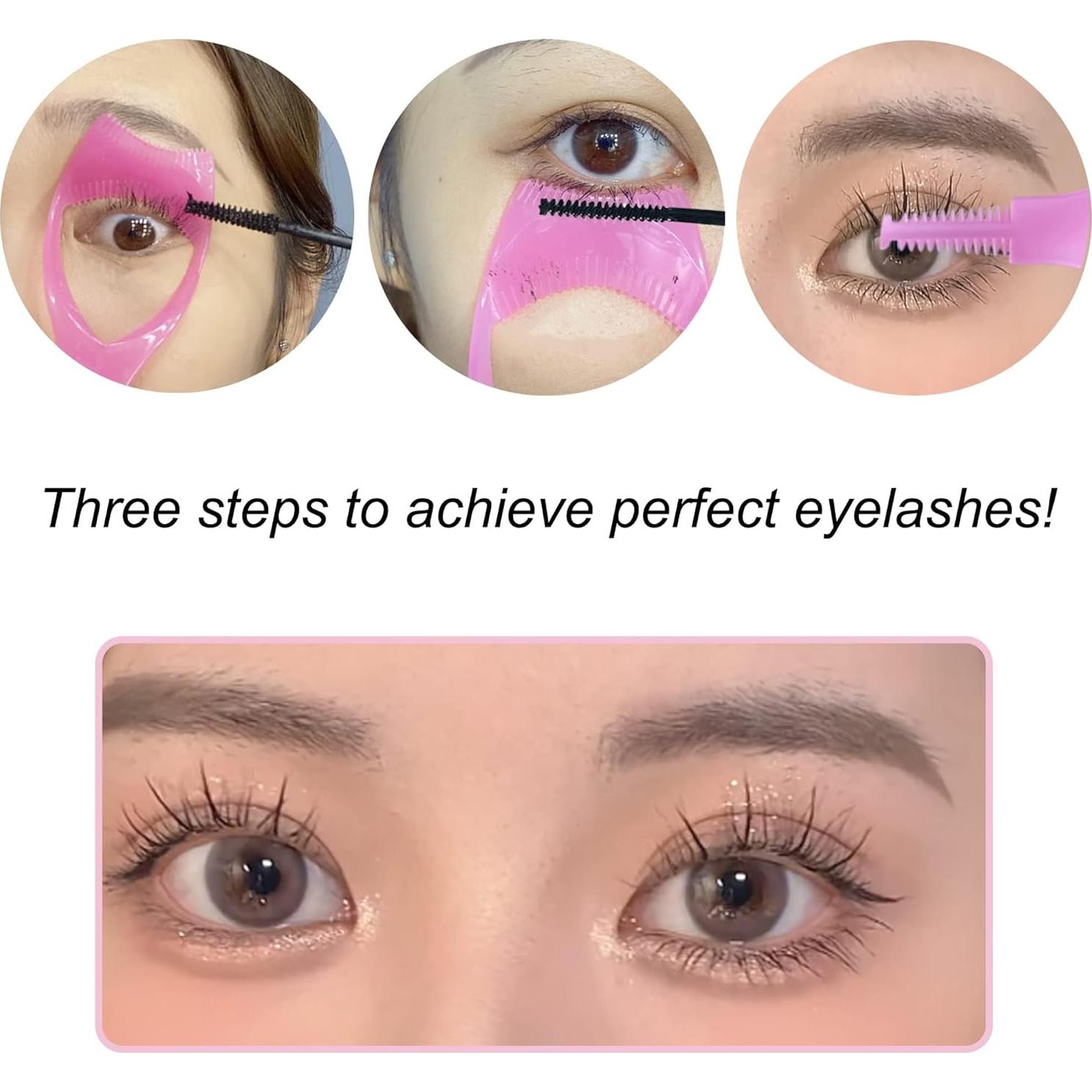 8 Piezas Escudo de Máscara Lash Buddy - Aplicador y Peine