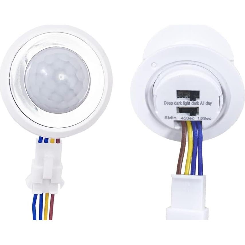 Sensor de Luz QDenglamp con Interruptor PIR 5V-24V