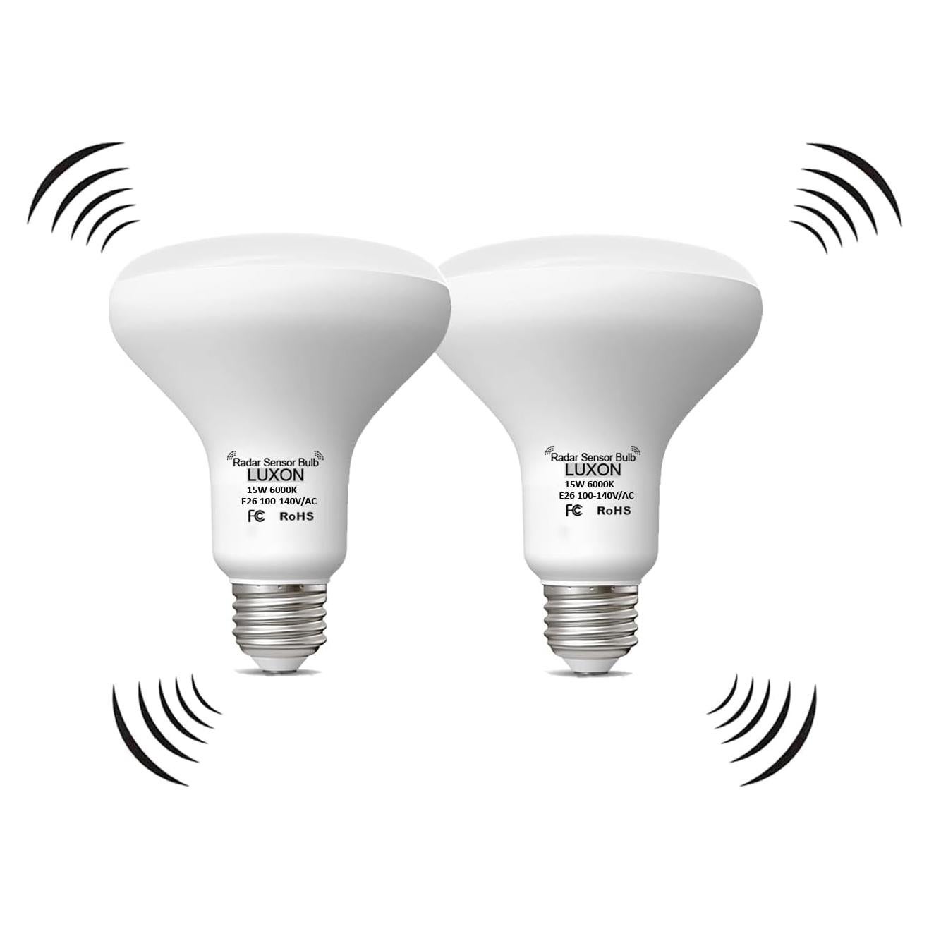 Bombilla LED LUXON 15W con Sensor de Movimiento Radar Dusk to Dawn