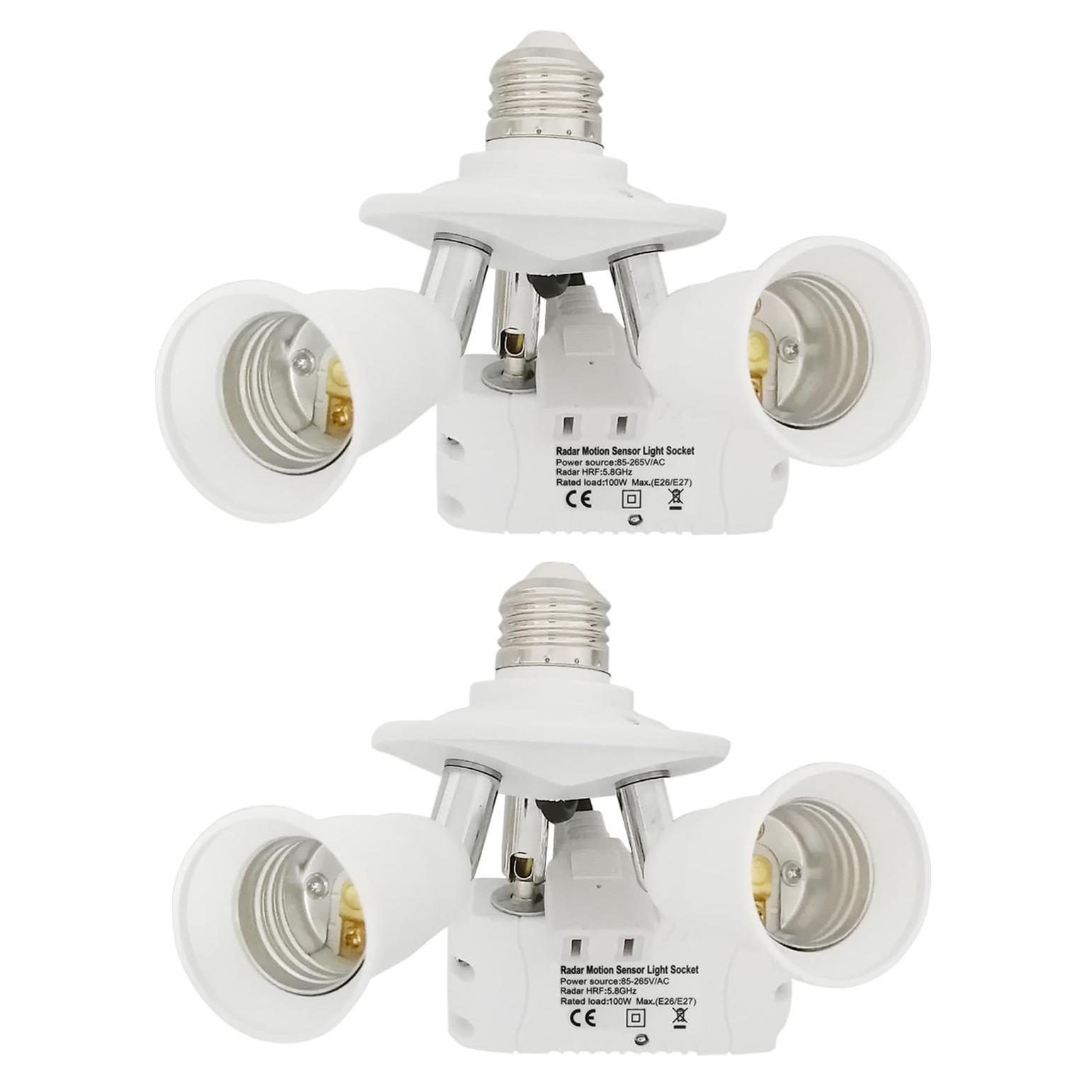 Portalámparas con Sensor de Movimiento Radar Taigeguang E26/E27