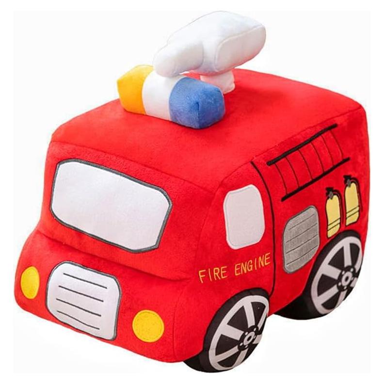 Juguete de Peluche Autobús Escolar Coche Furgón 27x17 cm