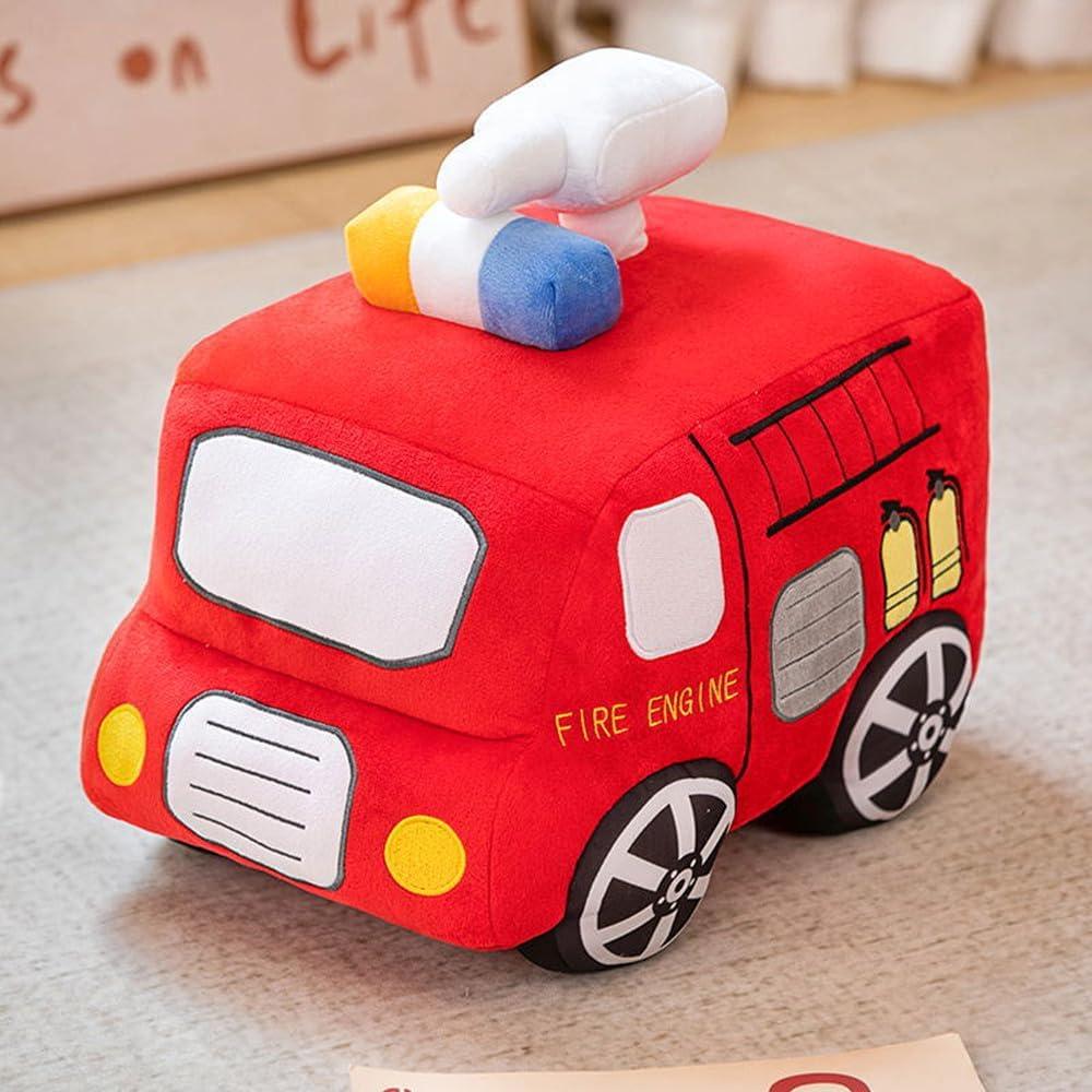 Juguete de Peluche Autobús Escolar Coche Furgón 27x17 cm