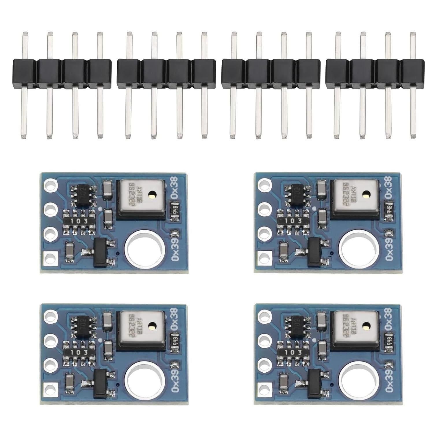 Módulo Sensor Digital de Temperatura y Humedad AHT10 I2C - ECSiNG - 4 Juegos