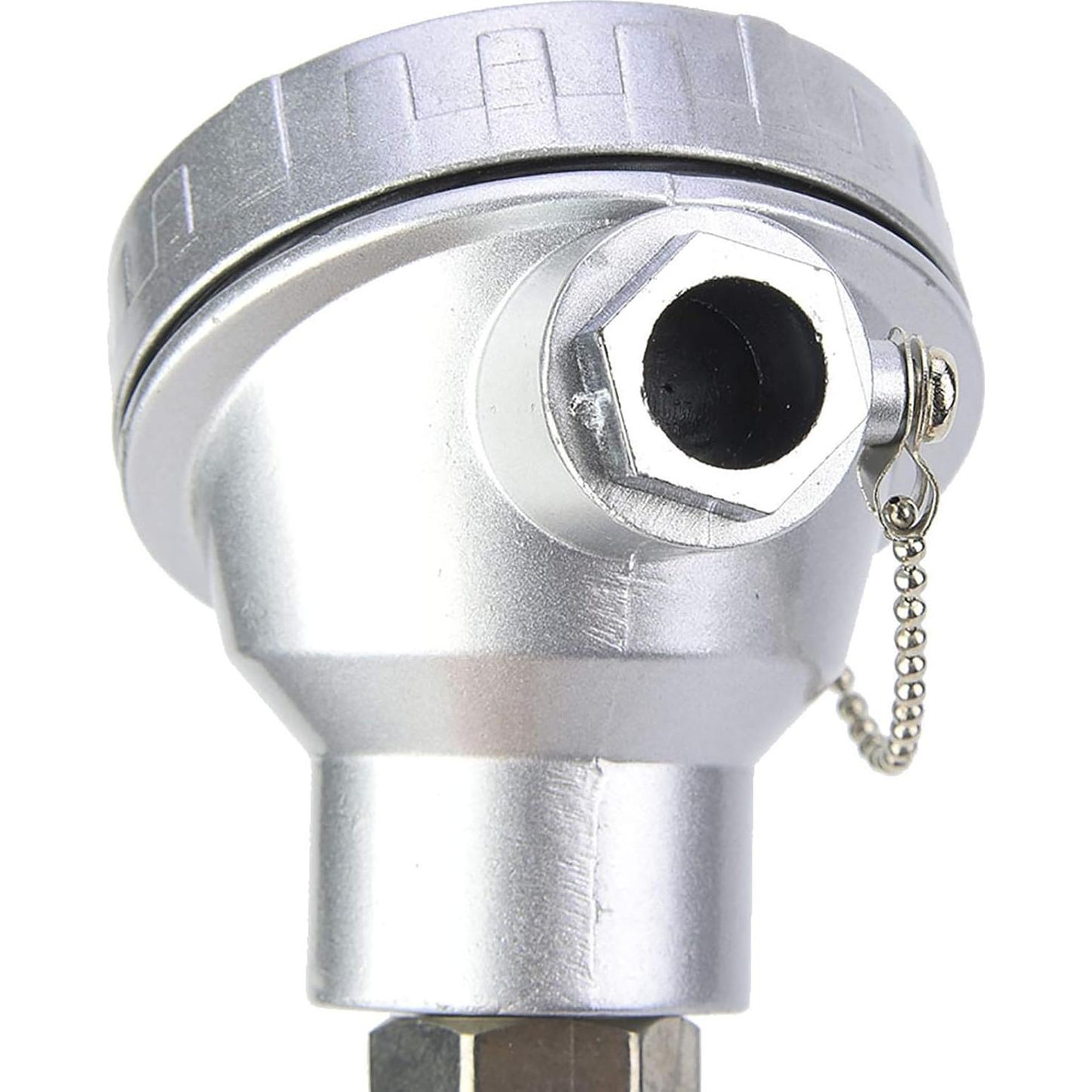 Sonda de Temperatura PT100 Bediffer 100mm NPT 1/2" Industrial