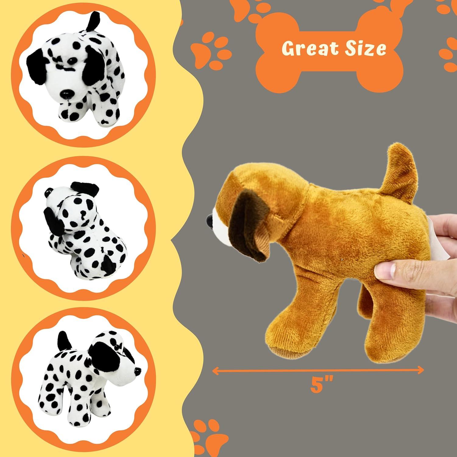 Peluches de Perros 4E's Novelty - 12 Piezas 12,7 cm