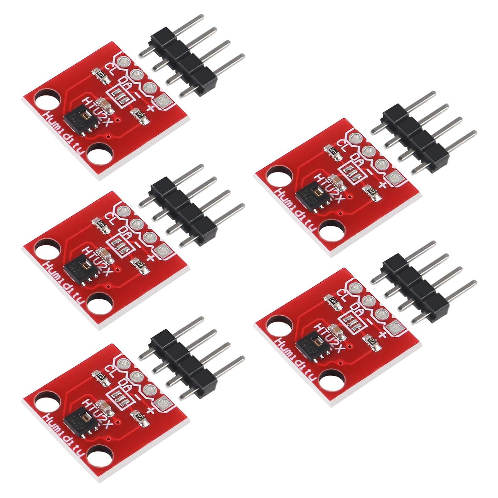 5 Módulos Sensor Temperatura y Humedad HTU21D I2C 1.5-3.6V