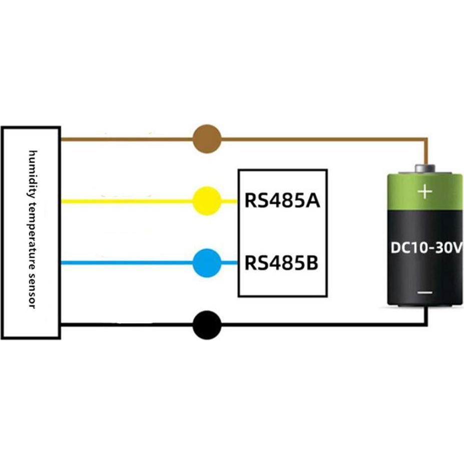 Sensor de Temperatura y Humedad Taidacent RS485 4-20mA