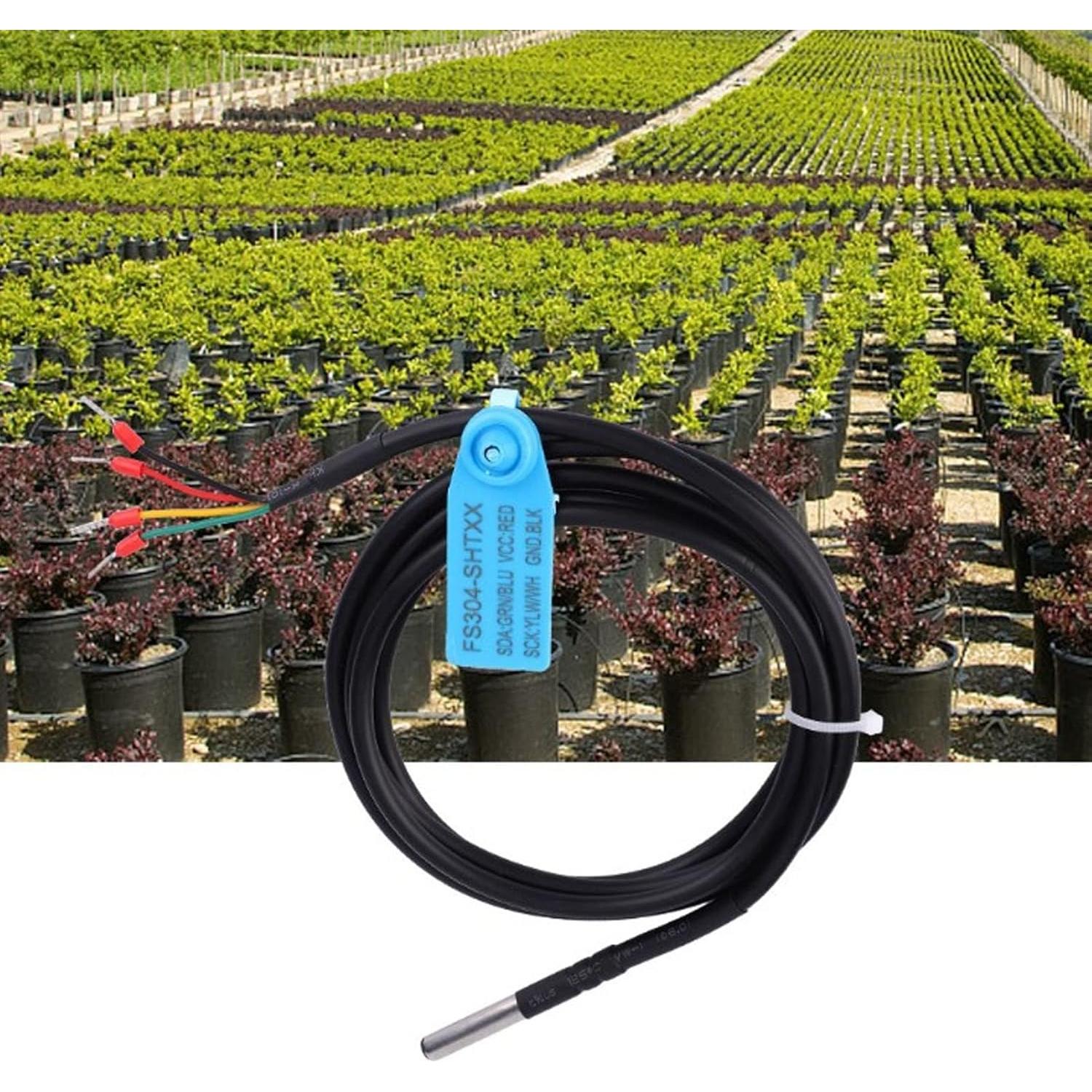 Sonda de Sensor de Temperatura y Humedad WALFRONT I2C IP67