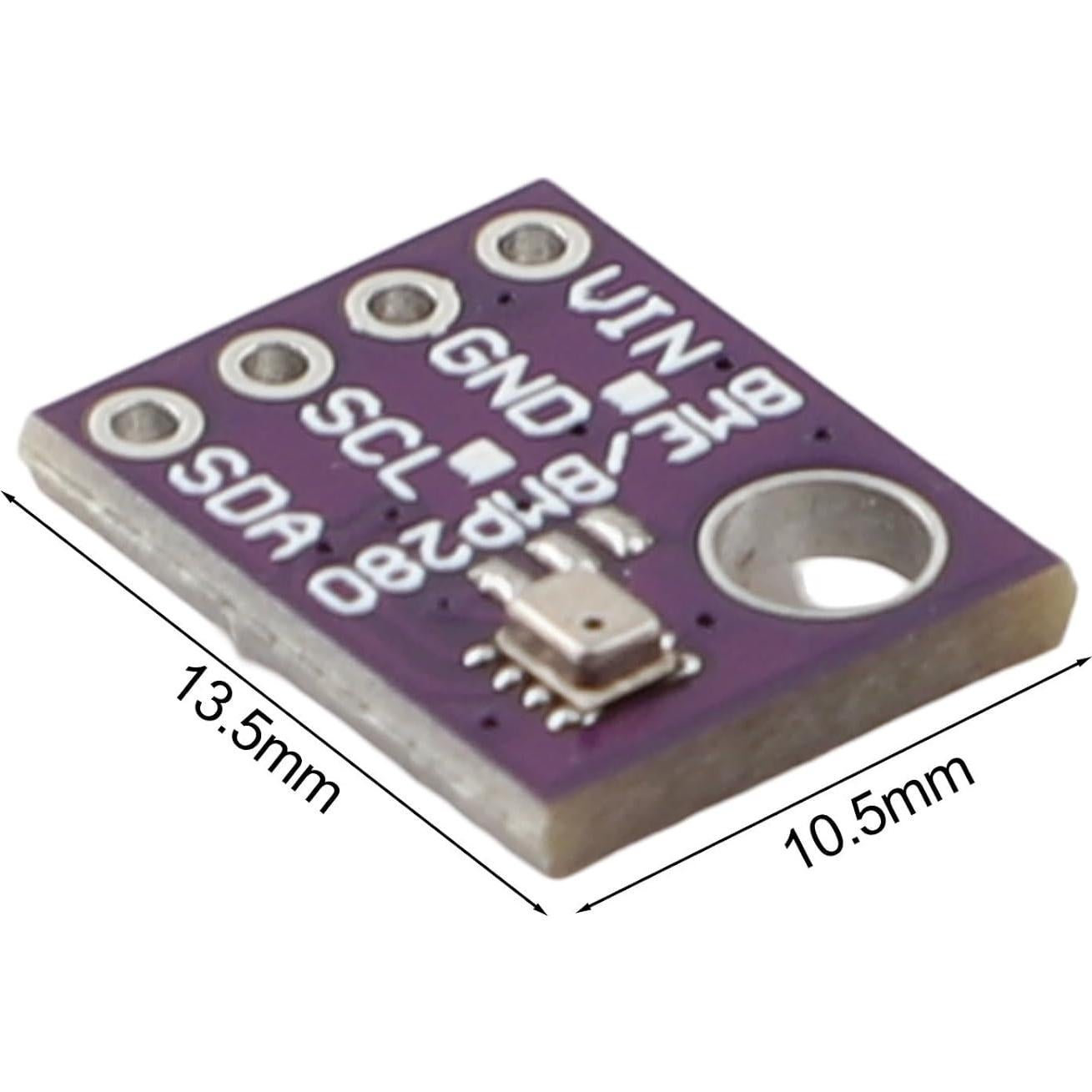 Módulo Sensor de Temperatura y Humedad GY-BMP280, 5 Piezas