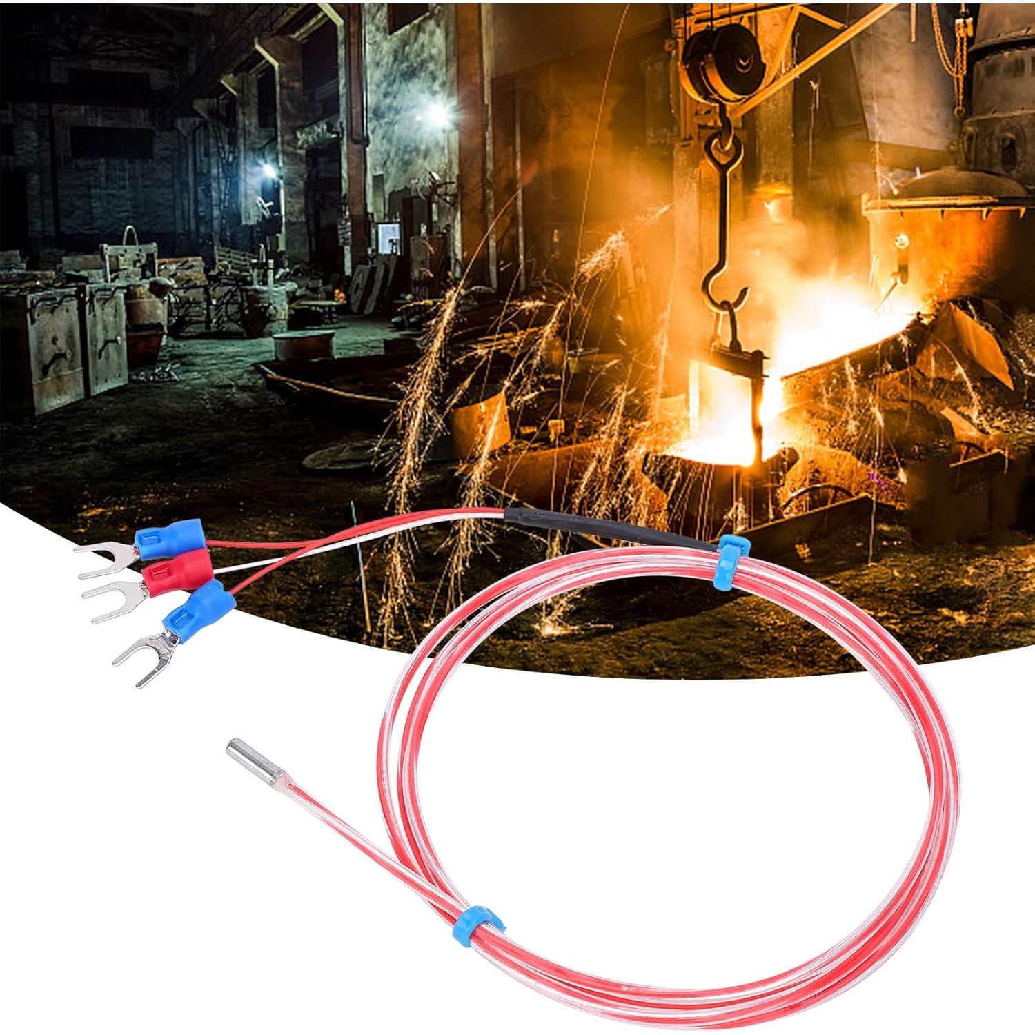 Sonda de Temperatura PT100 Impermeable 3x10mm Hyuduo